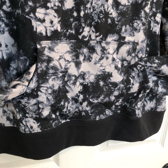 Splattered Charcoal-Blue Champion Hoodie - Picture 4 of 15